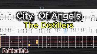 City of Angels - Easy Electric Guitar Tutorial + TABs (The Distillers) | Kadifem Tabs