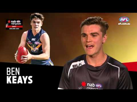 2015 NAB AFL Draft Trumps - Ben Keays