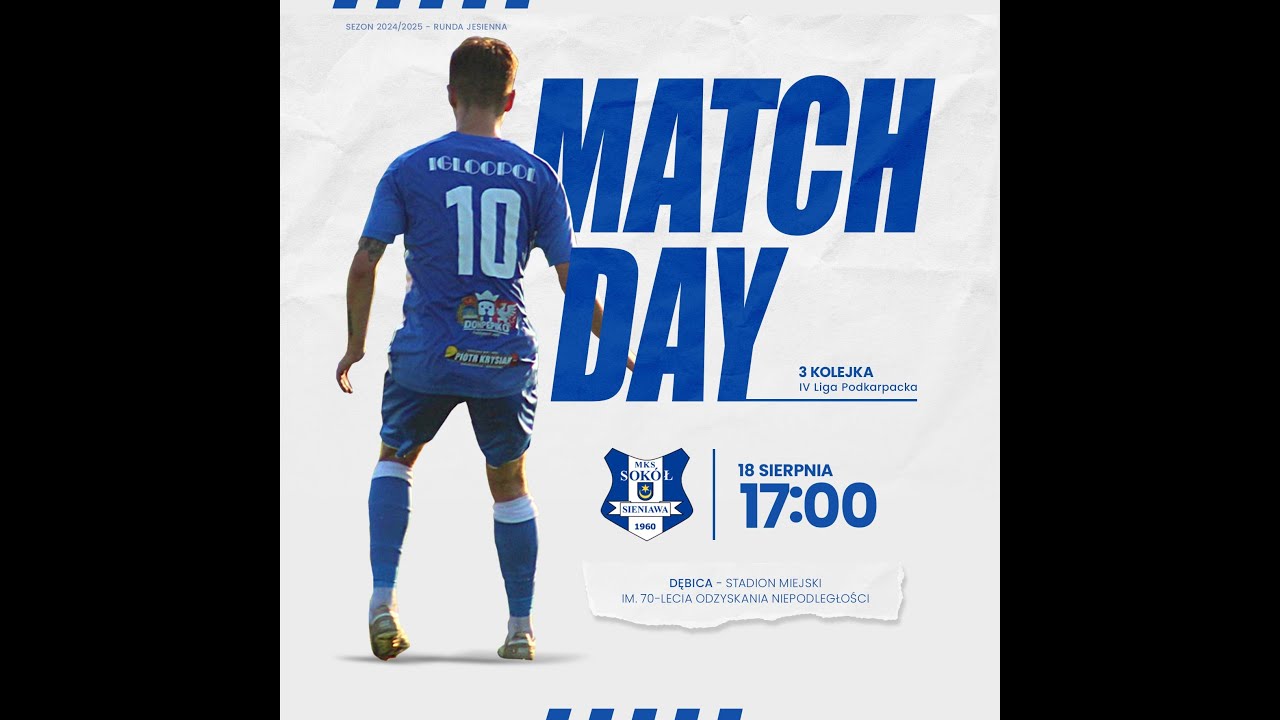 4 liga na żywo: Igloopol Dębica - Sokół Sieniawa [TRANSMISJA WIDEO]