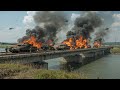 13 Minutes Ago Russia Destroys Bridge As NATO Military Vehicle Convoy Crosses It Here S What Hap