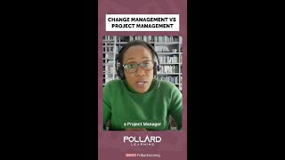 Change management vs Project management. #shorts