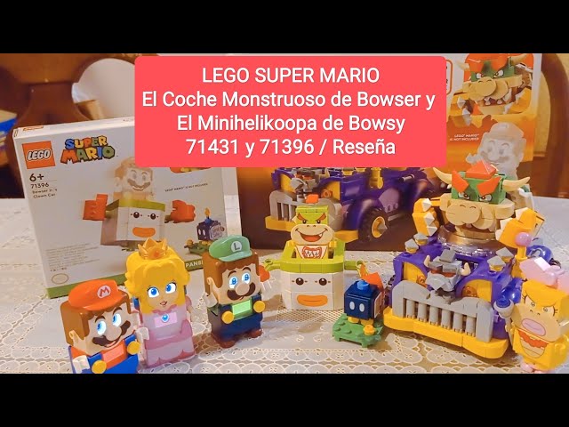 Vídeo relacionado con LEGO Super Mario Set de Expansión: Coche Monstruoso de Bowser Juguete Coleccionable con Figura del Personaje del Videojuego, Regalo para Niños, Niñas y Gamers de 8 Años o Más 71431