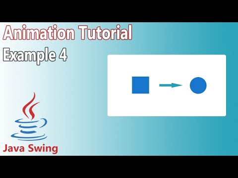 Java Swing Animation Tutorial Example 4