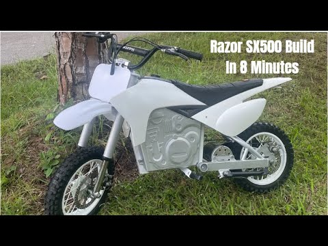 RAZOR SX500 BUILD IN 8 MINUTES