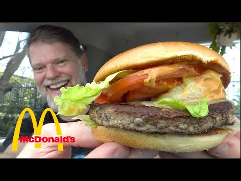 McDonalds Wagyu Beef Burger Review