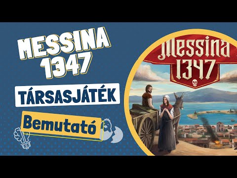 Messina 1347 társasjáték bemutató - Gémklub