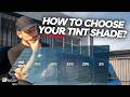 Choosing The BEST Window Tint For YOU Comparing Different Tint Shades
