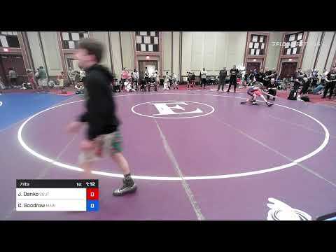 71 Lbs Rr Rnd 3 - James Danko, South Hills Wrestling Academy Vs Cote Goodrow, Maine Trappers Wrest