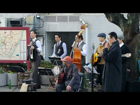 東京大衆歌謡楽団 Tokyo popular song orchestra 2022.01.03 浅草神社 Sumida Park Asakusa