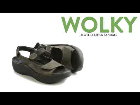 Wolky Jewel Leather Sandals (For Women)