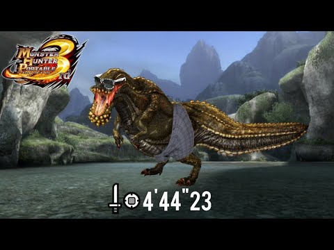 [MHP3] Deviljho HR SnS 4'44"23