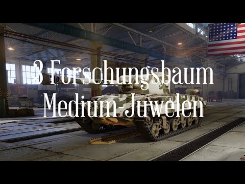 3 Medium-Juwelen aus dem Forschungsbaum | World of Tanks Console Deutsch