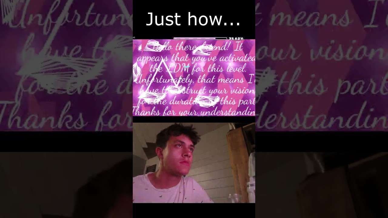 This wave is CURSED... #geometrydash #gaming