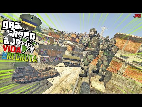 GTA V : VIDA DE RECRUTA | OPERAÇÃO DROGA ZERO TEVE REFORÇO DE TANQUES BLINDADO | EP 07