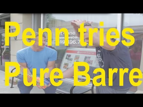 Boys at the Barre: Penn tries Pure Barre | The Holderness Family