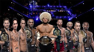 UFC rankings 2021