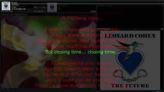 Leonard Cohen – Closing Time • song with synchronized/karaoke lyrics