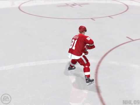 nhl 09 crazy hossa shootout goal