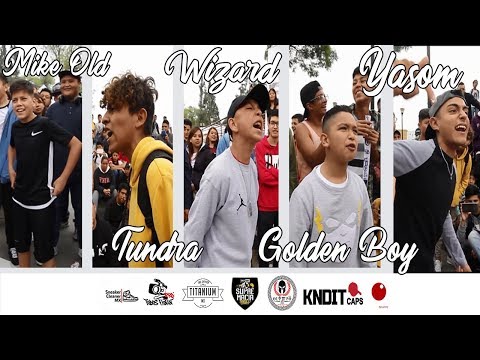 Mejores Rimas Supremacia Mc Interescolar | Golden Boy | Wizard | MikeOld | Tundra | Yasom | #2