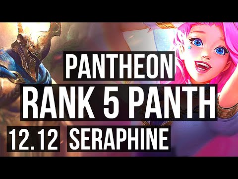 PANTHEON vs SERAPHINE (MID) | Rank 5 Panth, 3/2/13 | EUW Challenger | 12.12