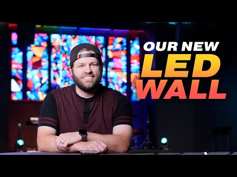 Can a BUDGET Friendly LED Wall still be QUALITY?  Reviewing our churches new TechLED LED Wall