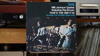 Tenderly / Milt Jackson and Ray Brown from That's The Way It Is LP