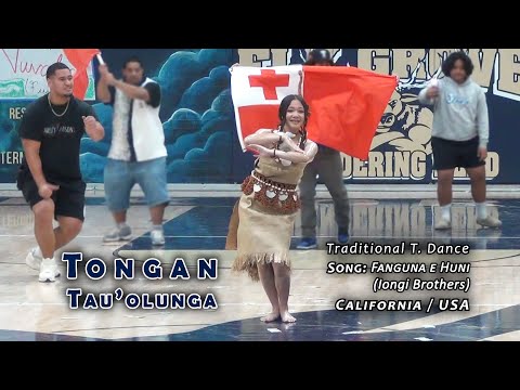 TONGAN TAU'OLUNGA / tr. dance / Song *Fanguna e Huni* / POLYNESIAN Fam. Night 2025 - California, USA