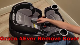 HOW TO Remove and Wash, Replace Graco 4Ever Carseat Cover