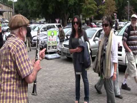 Salamanca music "we're not busking"