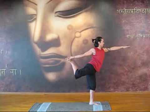 05 Dancer to Half Moon, Natarjasana to Arda Chandrasana variations by Sadhu Om