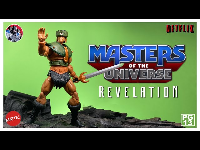 Vídeo relacionado con Masters of the Universe Revelation Triclops Deluxe figura de acción, muñeco articulado de juguete (Mattel GYY38)