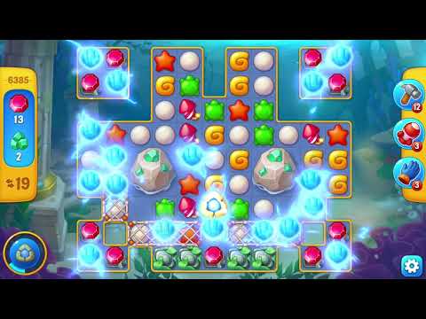 [FISHDOM Walkthrough] Level 6385 (Qua màn - Fishdom)