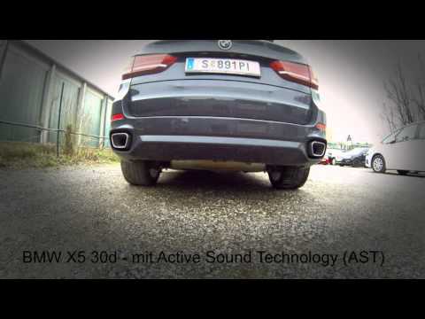 Power Diesel-Sound am BMW X5 / X6 mit Active Sound Technology (AST) von insidePerformance
