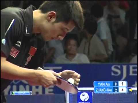Harmony Сhina Open 2011. 1st Semi Final"s Man Yan An vs ZHANG Jike