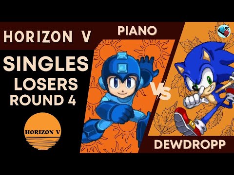 PlayfulPiano (Mega Man) vs. Dewdropp (Sonic) - Loser's Round 4 - Horizon V: Chilly Daze