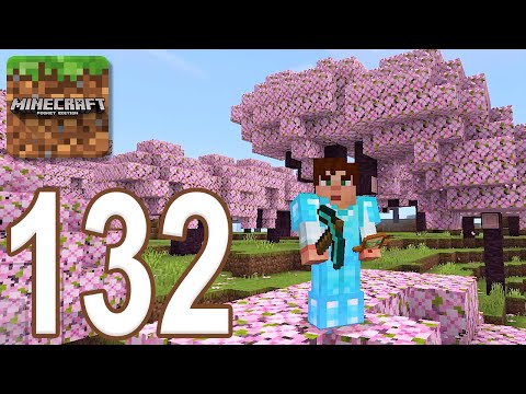 Minecraft: Pocket Edition - Gameplay Walkthrough Part 132 - Cherry Blossom (iOS, Android)