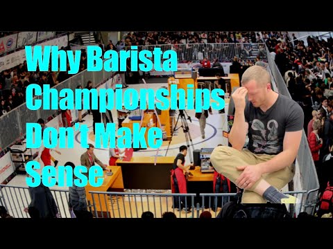 Why Barista Championships Don’t Make Sense