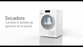 Miele Secadora.Cambiar el sentido de la apertura de la puerta anuncio