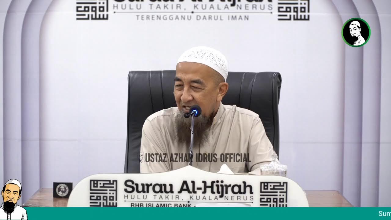 🔴 LiveUAI 19/05/2026 Kuliah Maghrib Ustaz Azhar Idrus | Surau Al-Hijrah Hulu Takir, Kuala Nerus