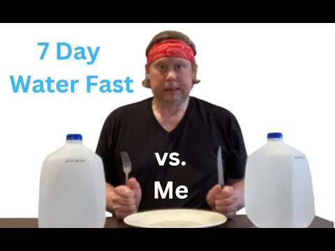 7 Day Water Fast: Big Weight Loss! #weightlossdiet #fasting