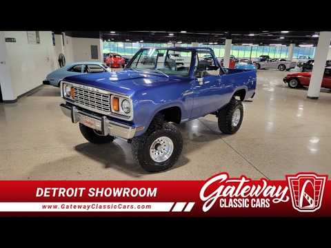 1978 Dodge Ramcharger (CC-2080629) for sale in Dearborn, Michigan