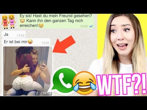 KRASS ihre SCHWESTER hat DIESES WHATSAPP bekommen... Video