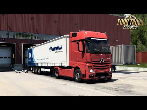 Der beste Actros MP4-Mod? Eurotrucksimulator 2 / ETS2 / 1.45 / Mercedes Actros MP4
