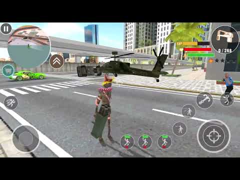 Miami Rope Hero Spider Hero