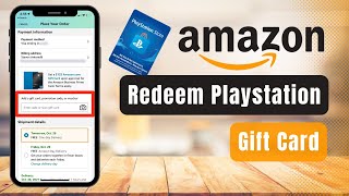 How to Redeem Playstation Gift Card on Amazon !