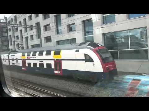 IC81 nach Romanshorn Einfahrt in Zürich HB