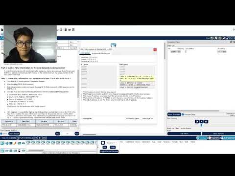 9.1.3 Packet Tracer - Identify MAC and IP Addresses