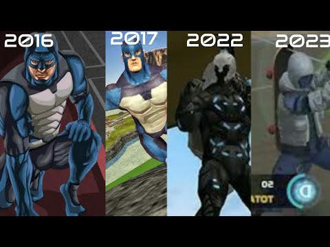Evolution Of Rope Hero Vice Town (Mafia City Wars) 2016 - 2023