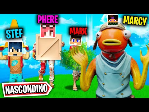 NON FARTI PRENDERE DAI TUOI AMICI! - Fortnite NASCONDINO w/Stef Phere Mark