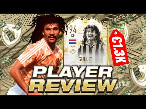 THE BEST MIDFIELDER EVER IN FUT? FIFA 21 ULTIMATE TEAM 94 PRIME ICON MOMENTS GULLIT PLAYER REVIEW
